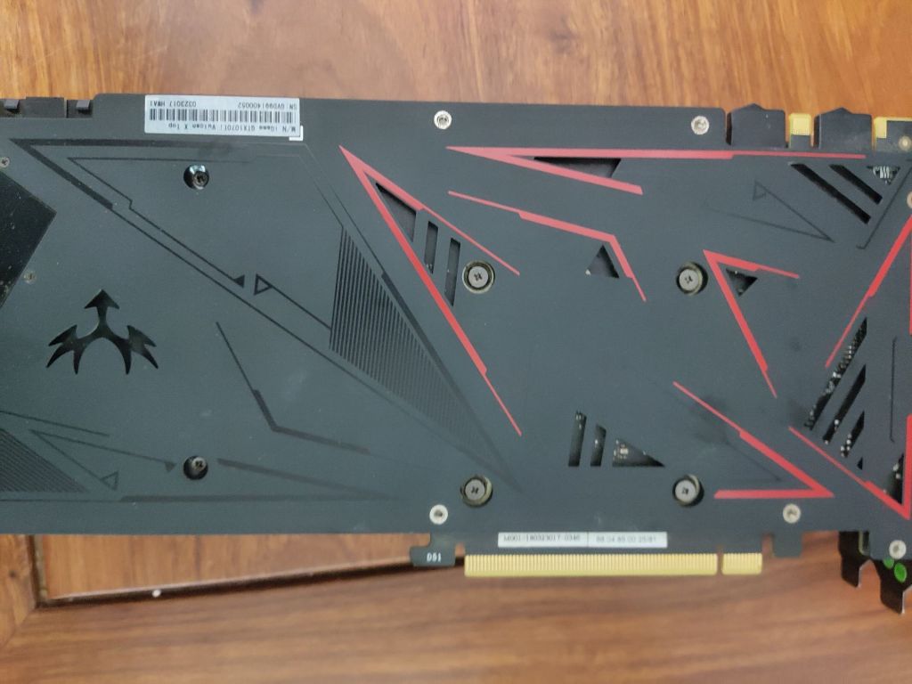 电脑硬件七彩虹1070tix火神京东购买已出