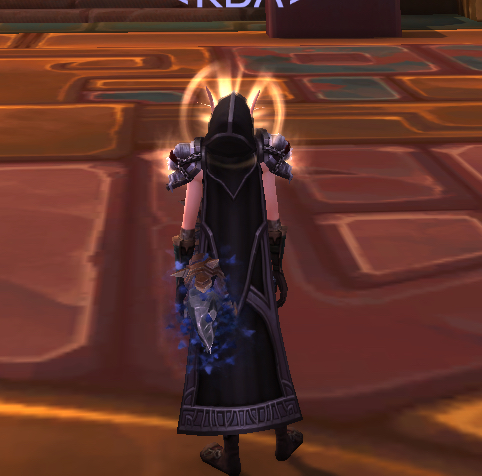 布甲牧师幻化cos一手黑暗游侠