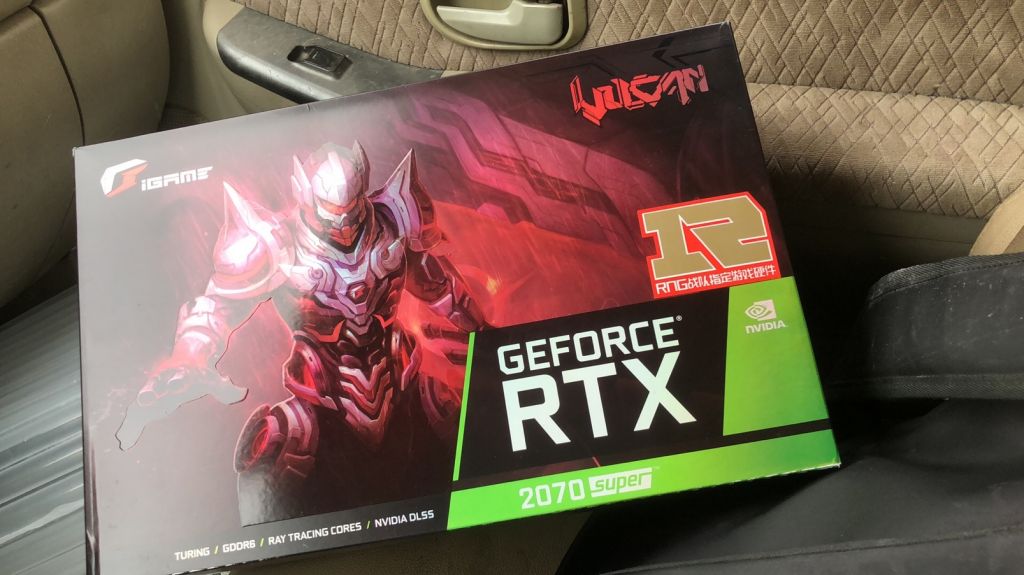 pdd的2070s火神xoc到啦已装上香