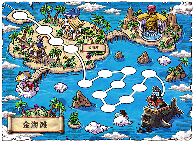 冒险岛海盗的古老地图图片