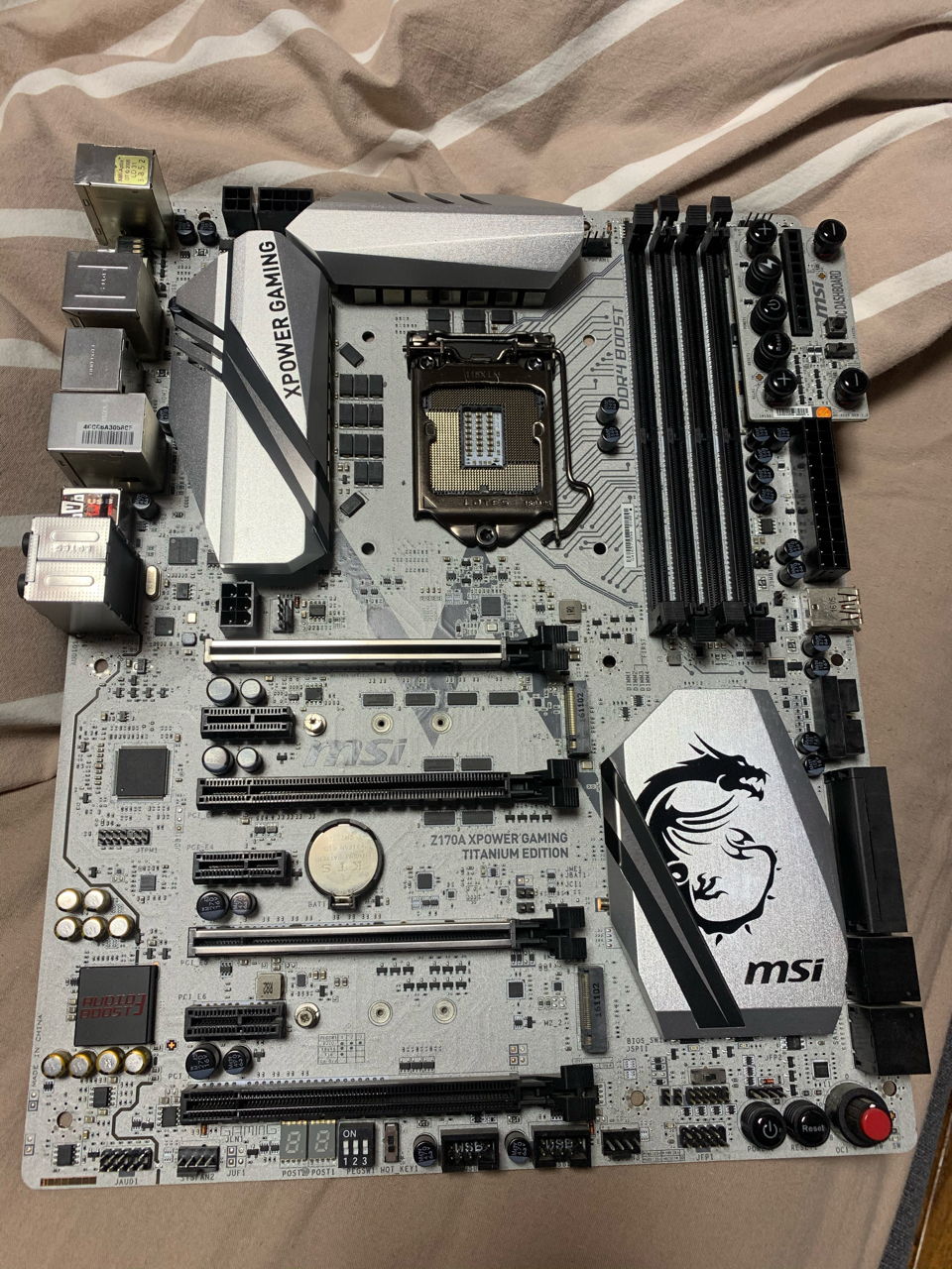 [电脑硬件]出7700k加微星z170xpower钛金主板