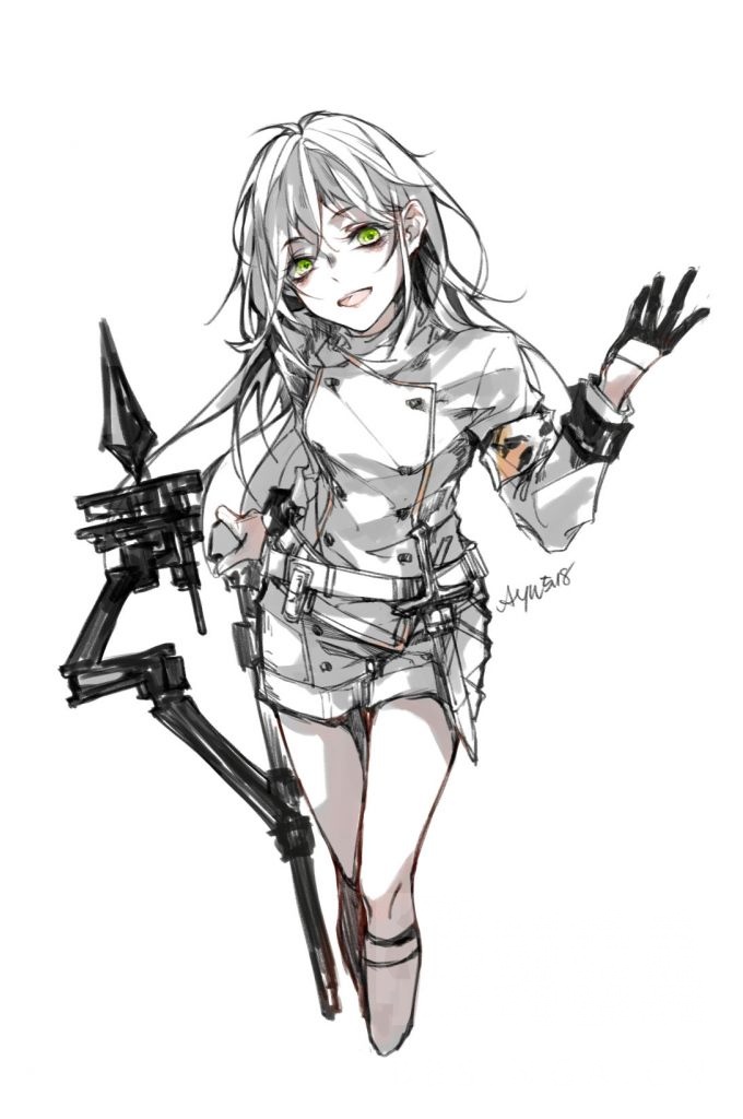 [同人绘画][性转预警]白毛妹妹梅菲斯特(5.21更新梅妃差分和塔露拉)