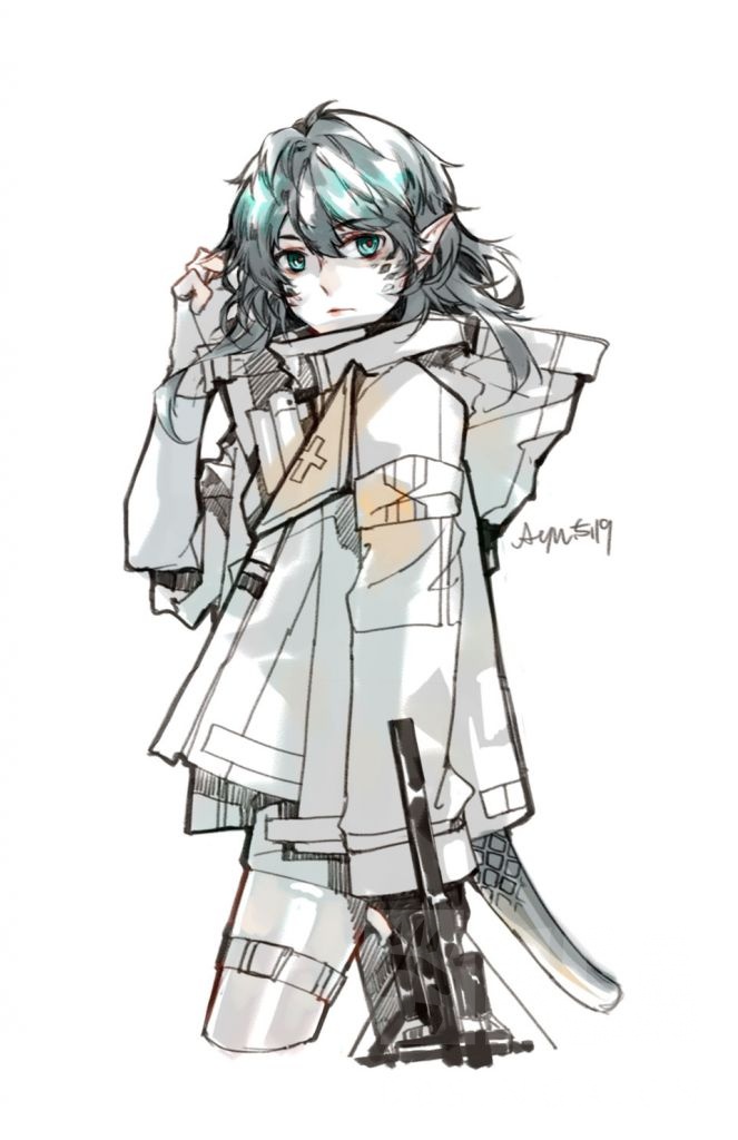 [同人绘画][性转预警]白毛妹妹梅菲斯特(5.21更新梅妃差分和塔露拉)