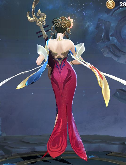 杨玉环的四美皮肤,希望能保留一个锚点