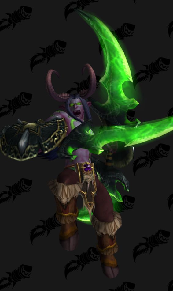 只爱幻化106人类dk暗夜精灵dh幻化war3和wow里的两种巫妖王伊利丹幻化