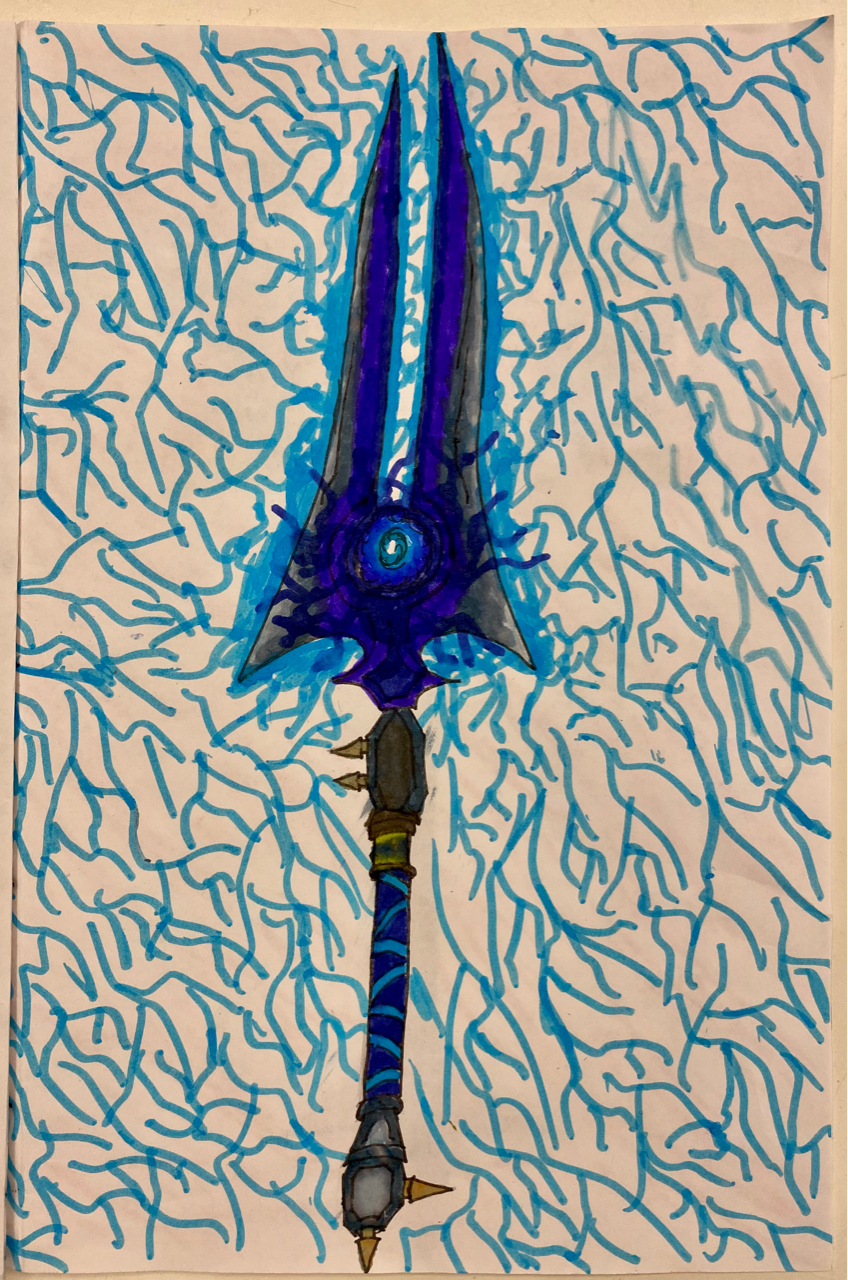 魔兽世界四大名剑,九岁小朋友作品