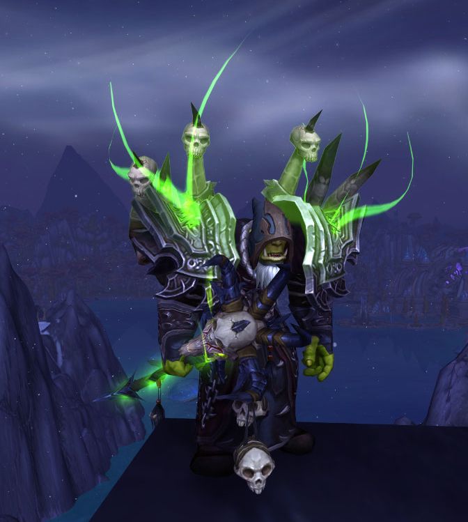 兽人术士幻化古尔丹