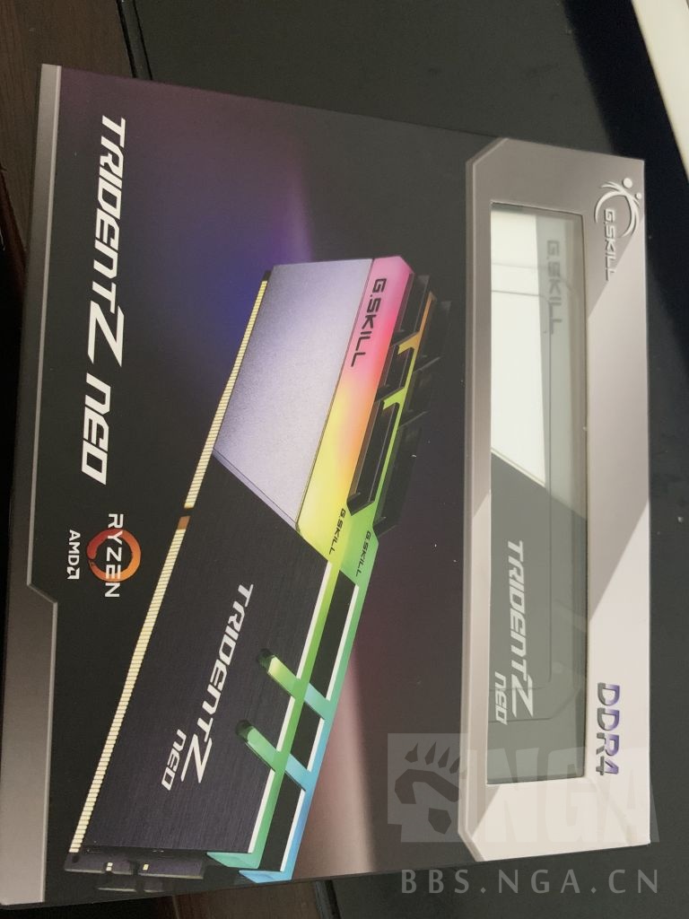 电脑硬件试出芝奇16gb8g2套装3600频率焰光戟rgb灯条c18全新未拆已出