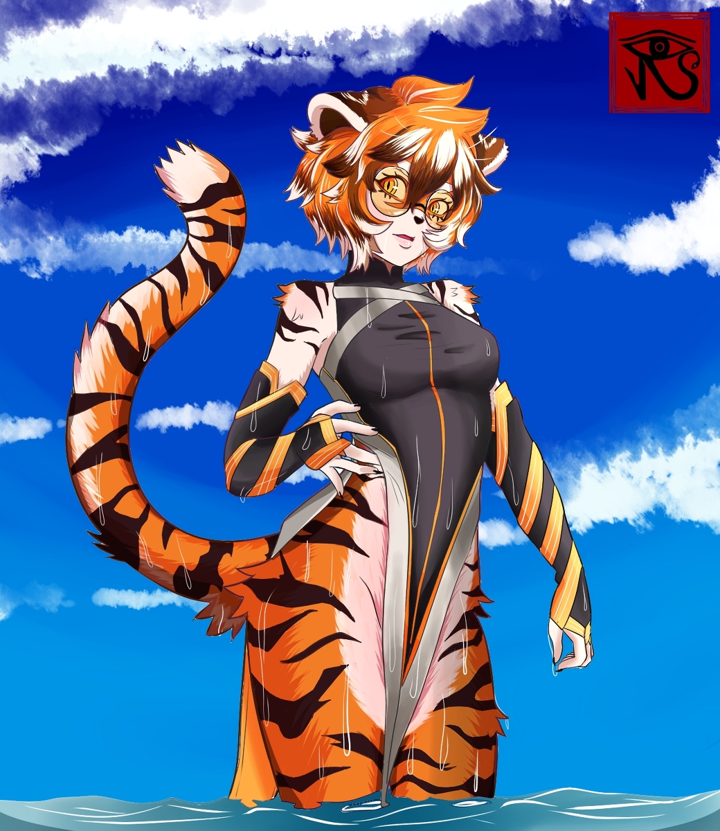 同人搬运pixiv每日方舟美图趣图第40期528女孩火焰实验室