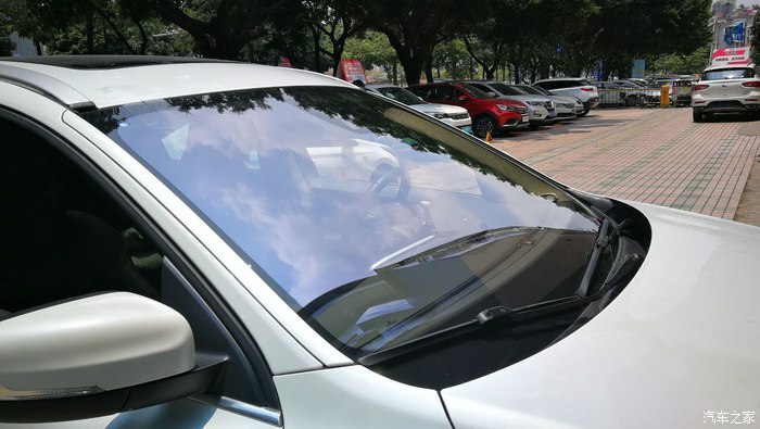 镀膜前挡玻璃比如es6这种高清探头应该拍不出有问题吗