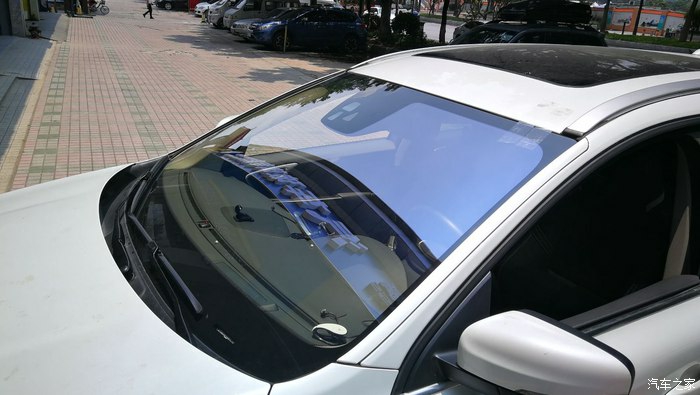 镀膜前挡玻璃比如es6这种高清探头应该拍不出有问题吗