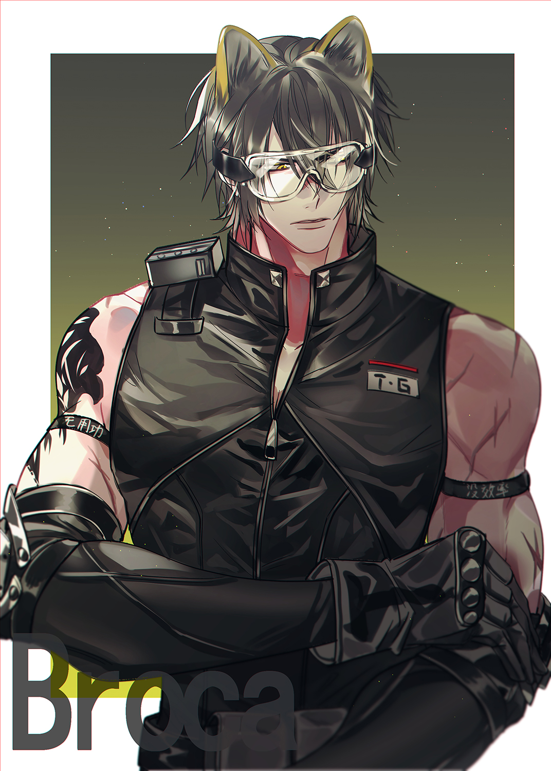 同人绘画入舟以来的一些男干员图