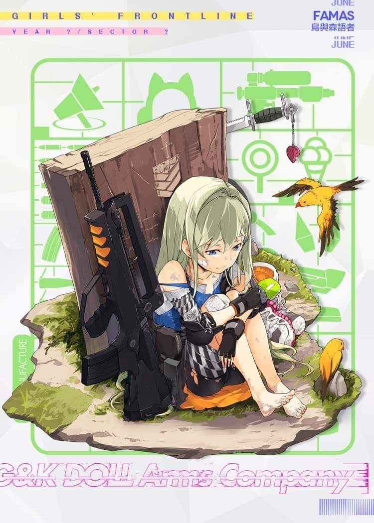 手机 网页游戏综合讨论 少女前线-16lab研究院 [微博拌匀]儿童节皮肤