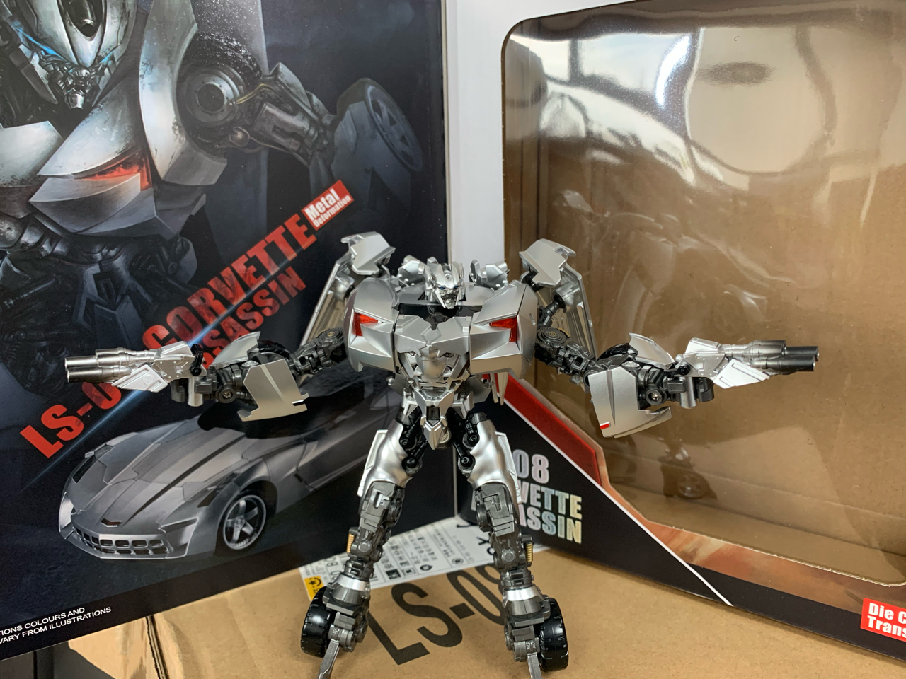 可动成品黑曼巴ls08横炮开箱作业