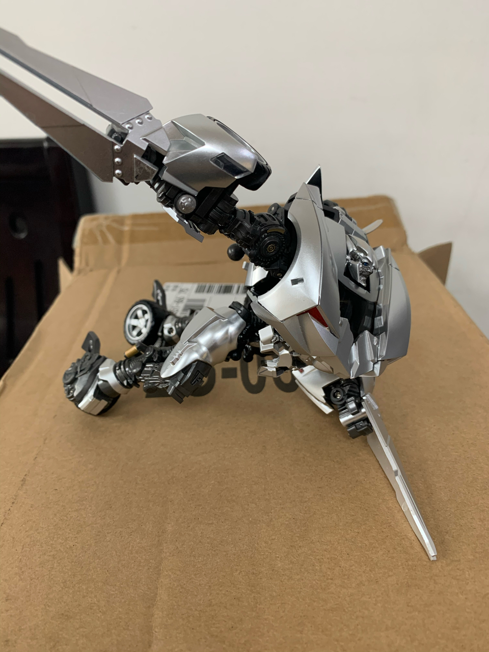 可动成品黑曼巴ls08横炮开箱作业