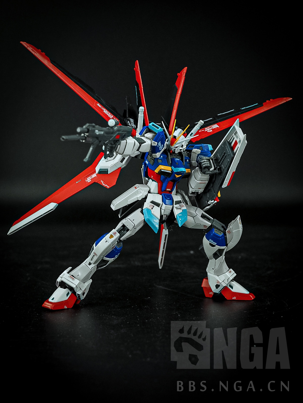 [拼装模型] rg 空装威力形脉冲高达