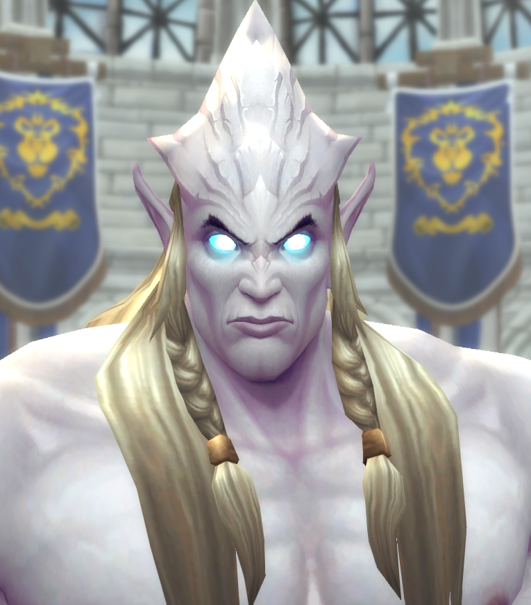 暗影国度前瞻重生之我是阿克蒙德已经实装的德莱尼男性定制外观浏览