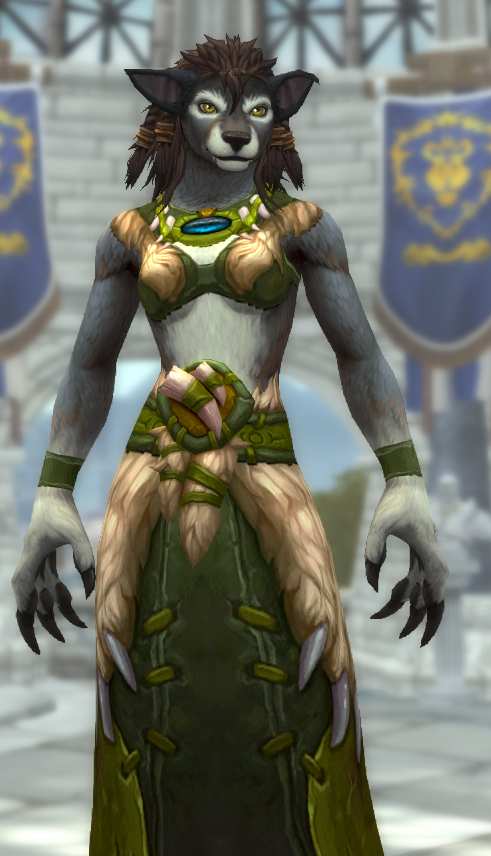 暗影国度让我来看看是谁好了已经实装的狼人女性定制外观浏览