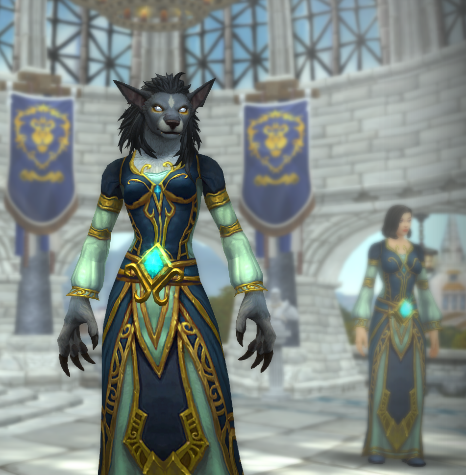 暗影国度让我来看看是谁好了已经实装的狼人女性定制外观浏览