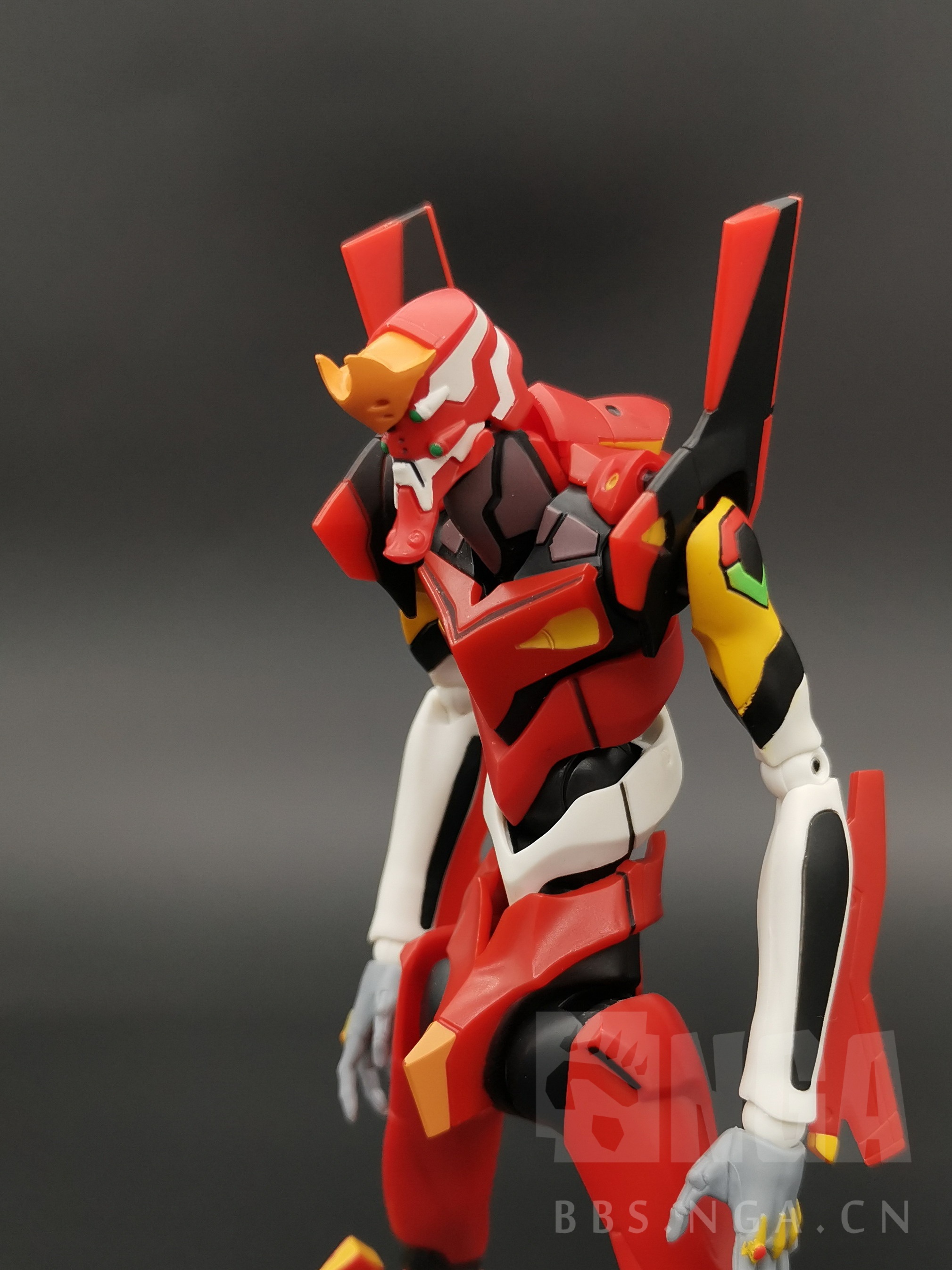 可动成品赶在新版初号机发售前robot魂052eva二号机测评