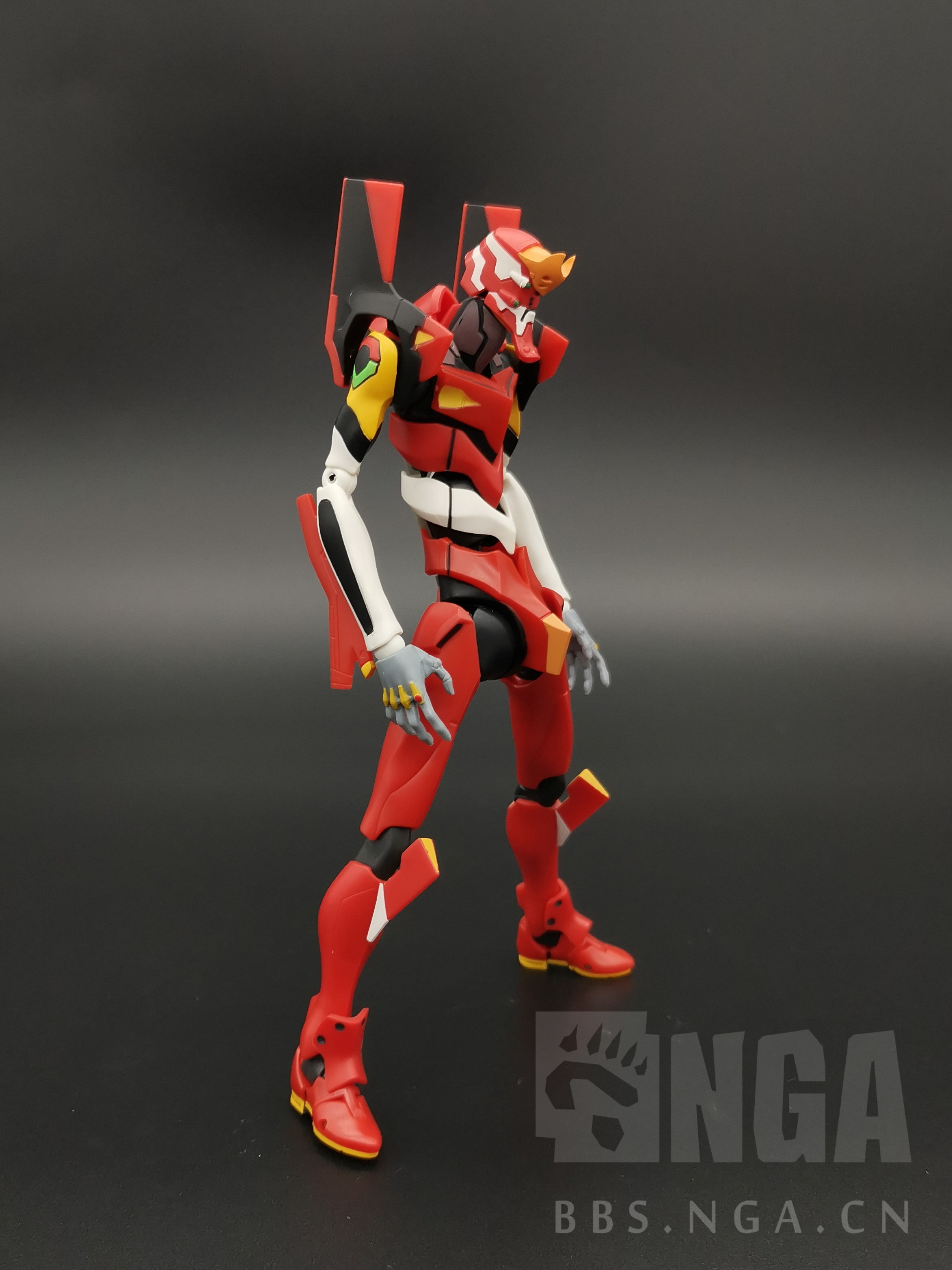 可动成品赶在新版初号机发售前robot魂052eva二号机测评