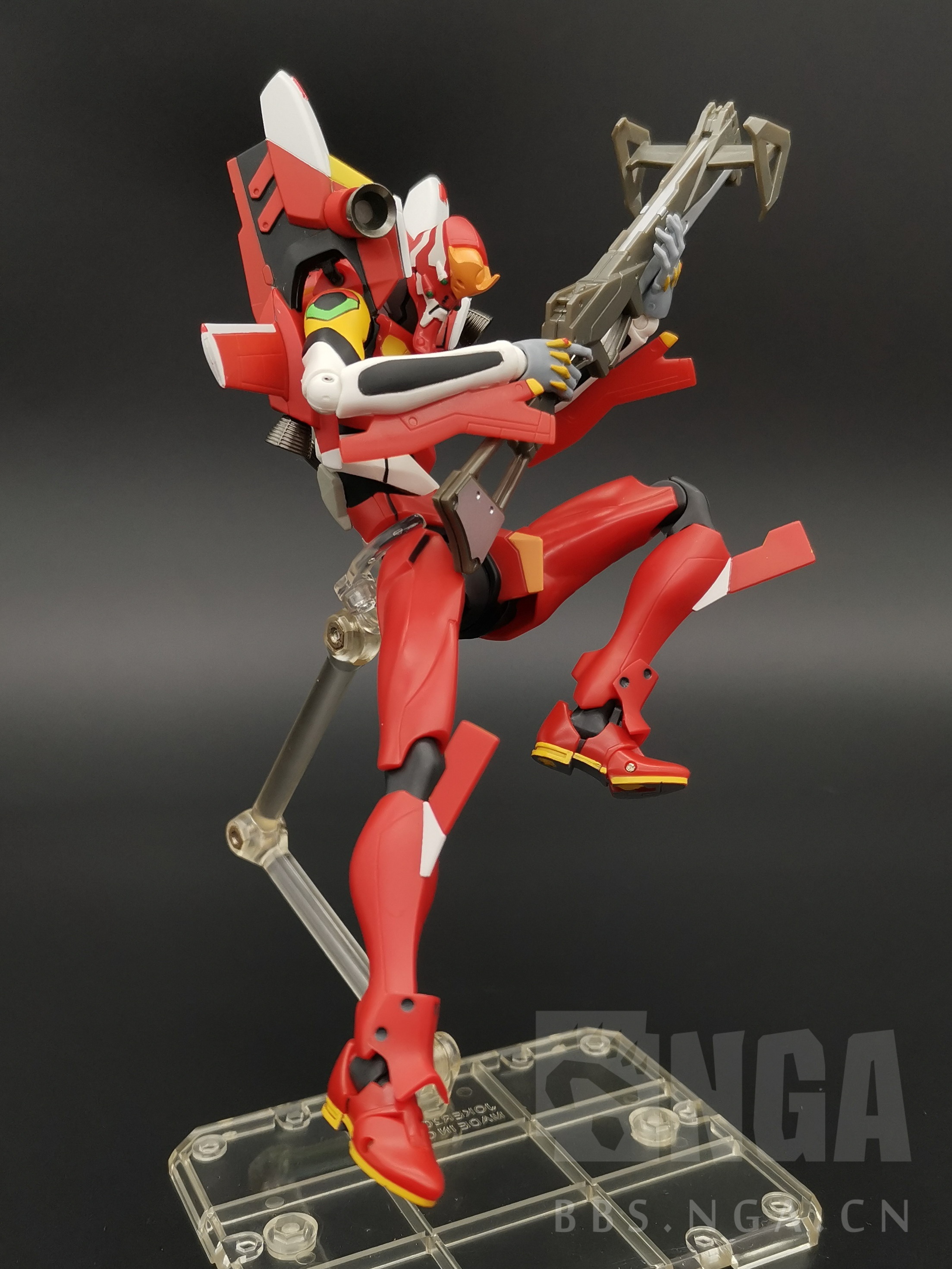 可动成品赶在新版初号机发售前robot魂052eva二号机测评