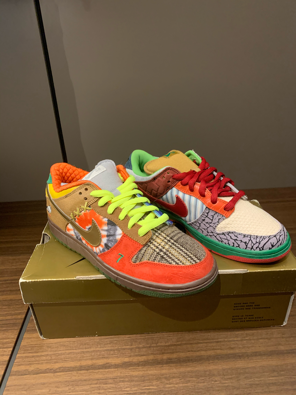 [潮牌潮鞋]nike sb "what the dunk"开箱作业