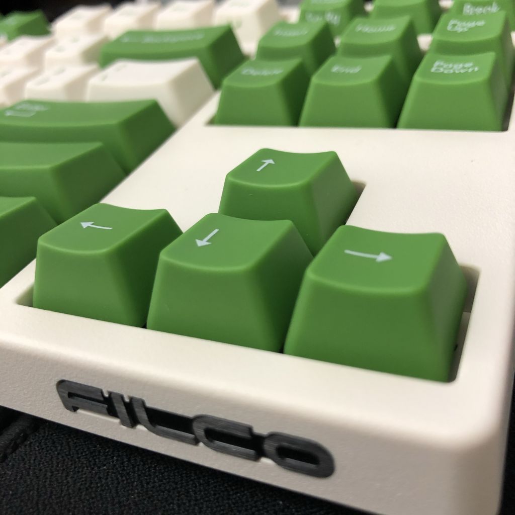 拔草filco87奶酪绿茶双模