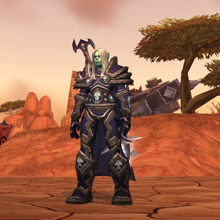 阿尔萨斯母兽人版联动war3dk幻化