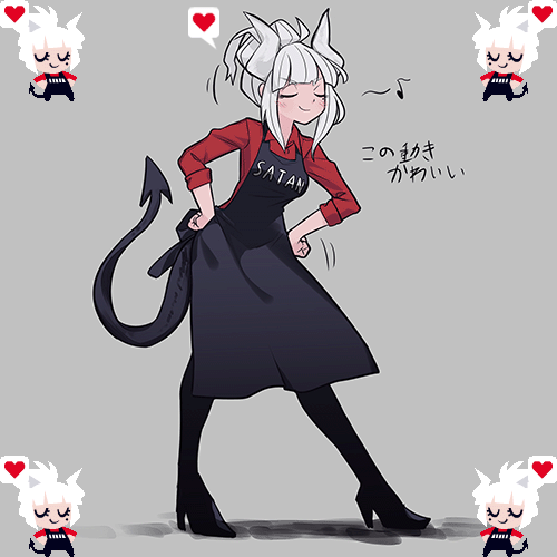 有大手子 能把helltaker的跳舞小人扣成表情么