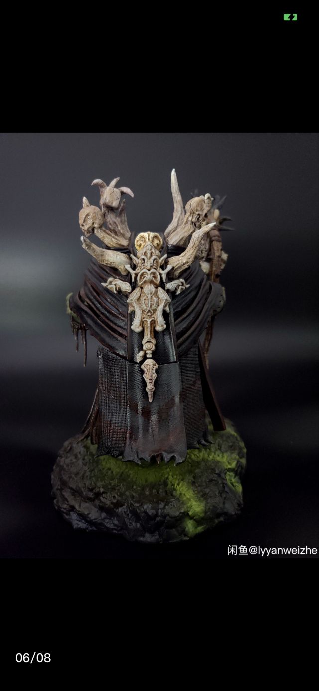 出个古尔丹手办自己上色做的暂定750包邮