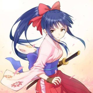 4   春剑总让我想起樱花大战的真宫寺樱 小时候觉得这个和服太刀的