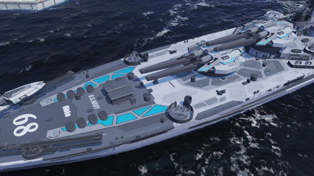 大猪蹄子——美国x级战列舰俄亥俄首航