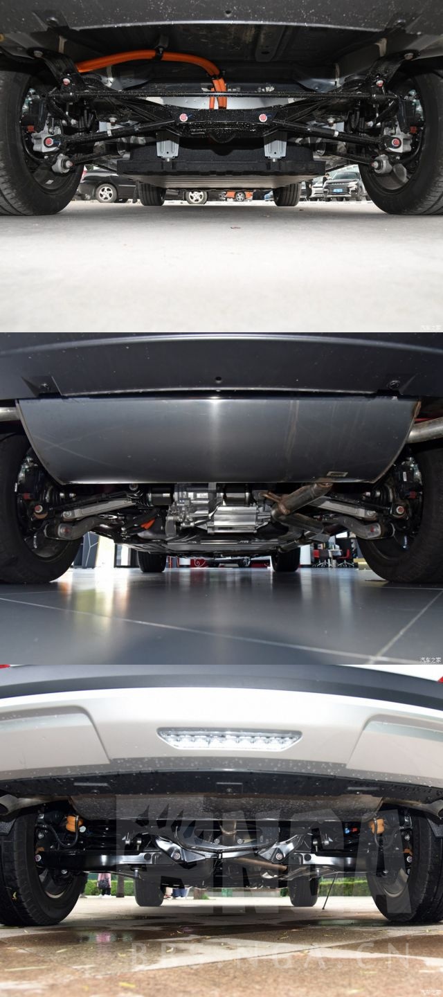 吹了半天比亚迪汉是个后三连杆悬架?