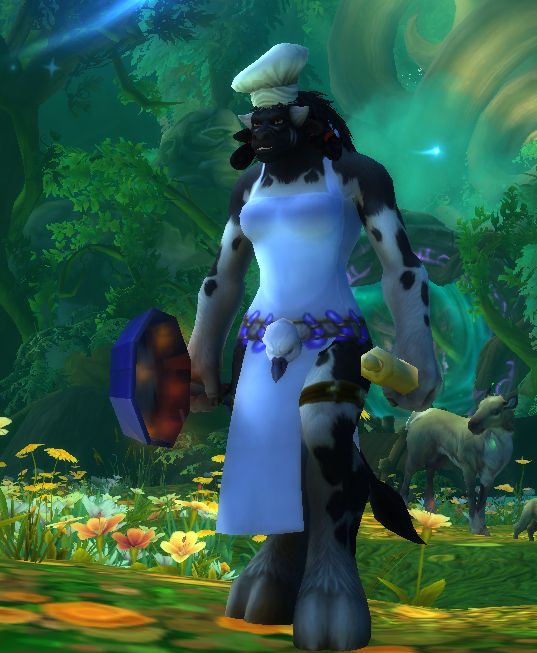 求牛头人武僧震撼人心幻化