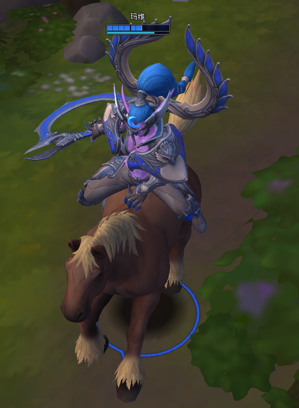 英雄讨论那个女人她来了月之女祭司玛维