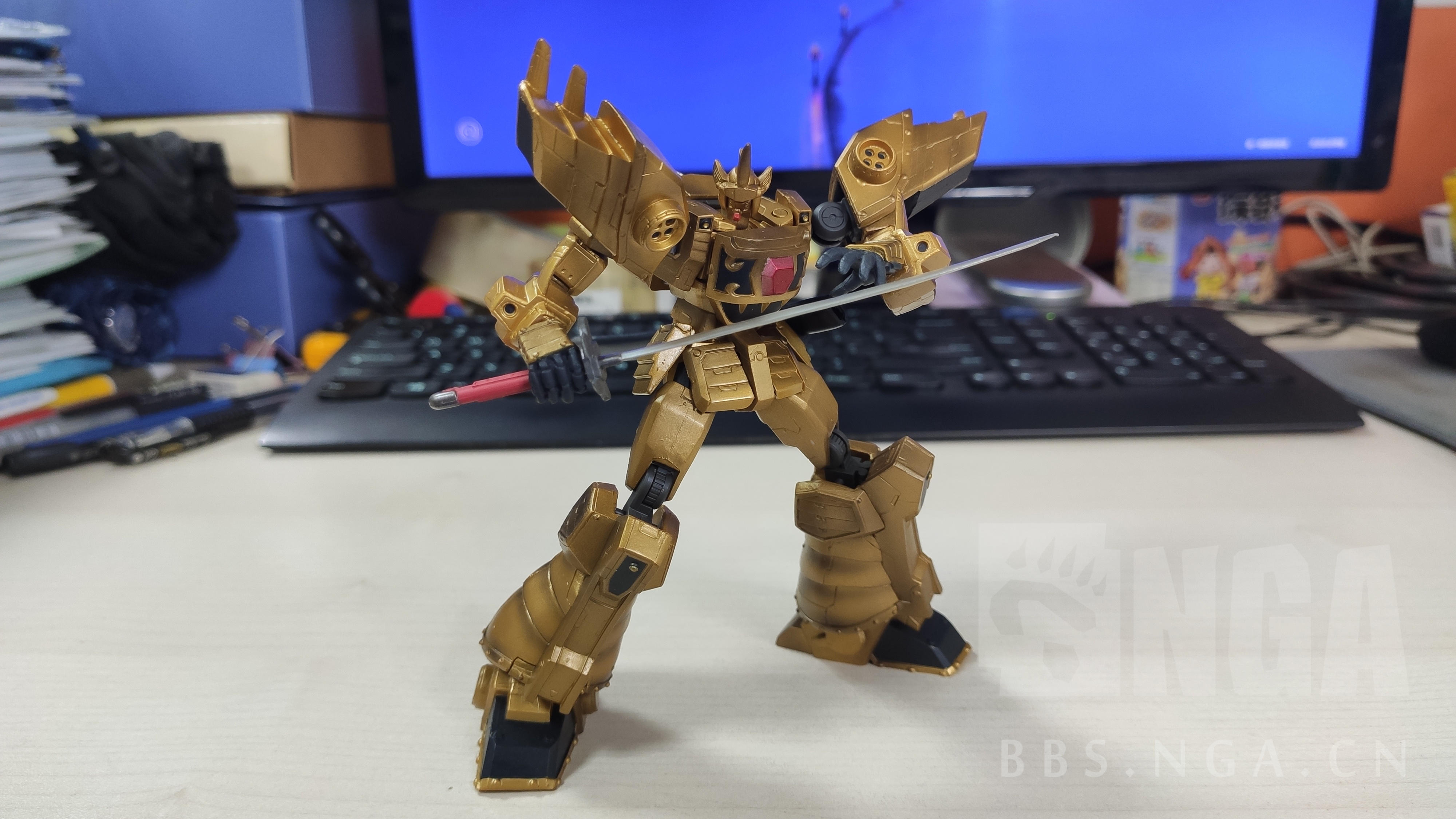 [可动成品] 老烂胶修复——cms勇者系列 黄金勇者多拉