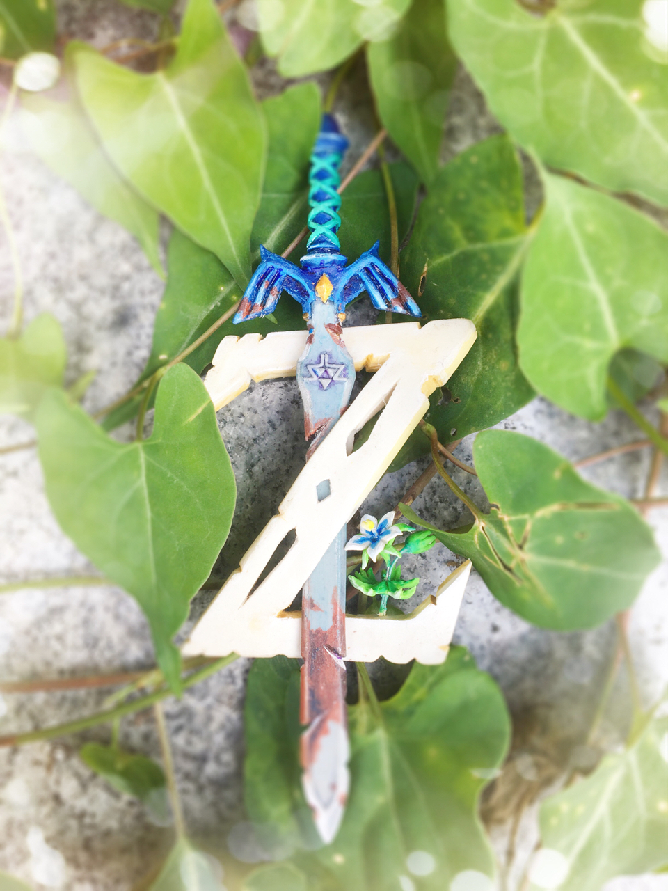 [塞尔达传说] 手工软陶制作,大师之剑