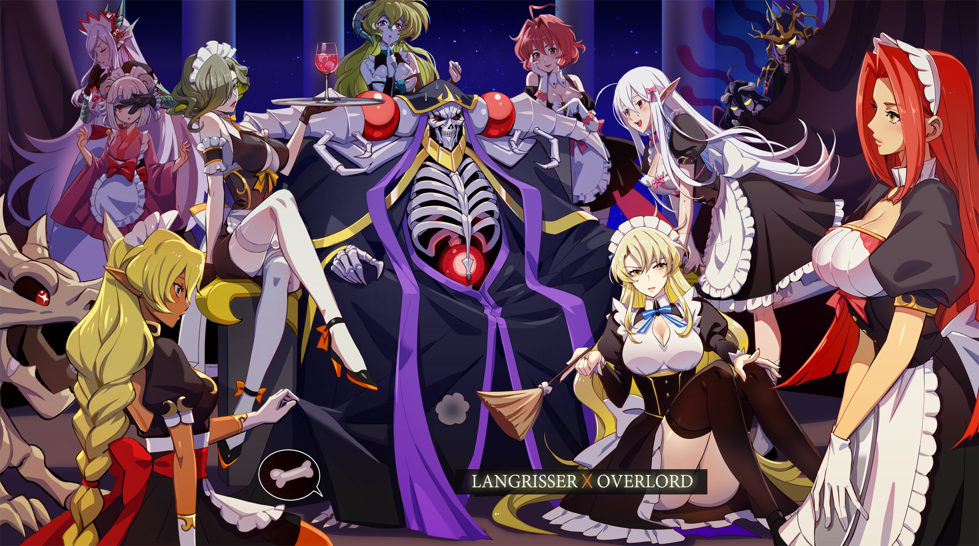 活动梦幻模拟战xoverlord联动决定ng2和梦战版块联合活动内有大量周边