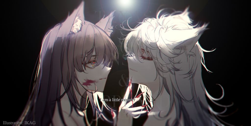 [双狼组cp图]因为喜欢的爱豆组合出了小分队就直接照着封面构图画了一