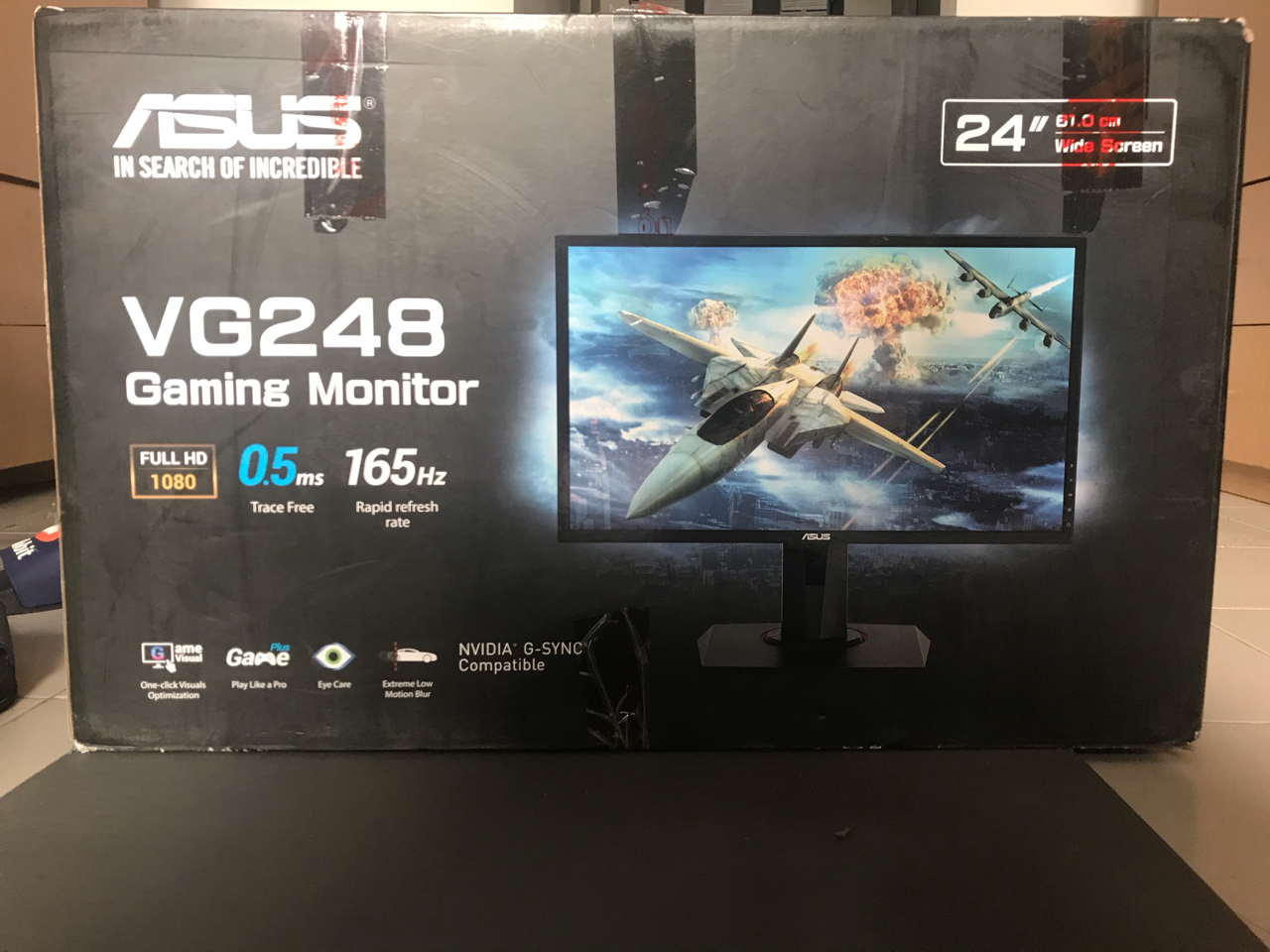 电脑硬件华硕vg248qg1080p165hz已出