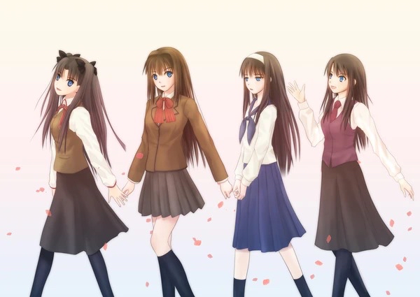 请问一下有无好心的老哥能不能来点型月四大女主的美图啊