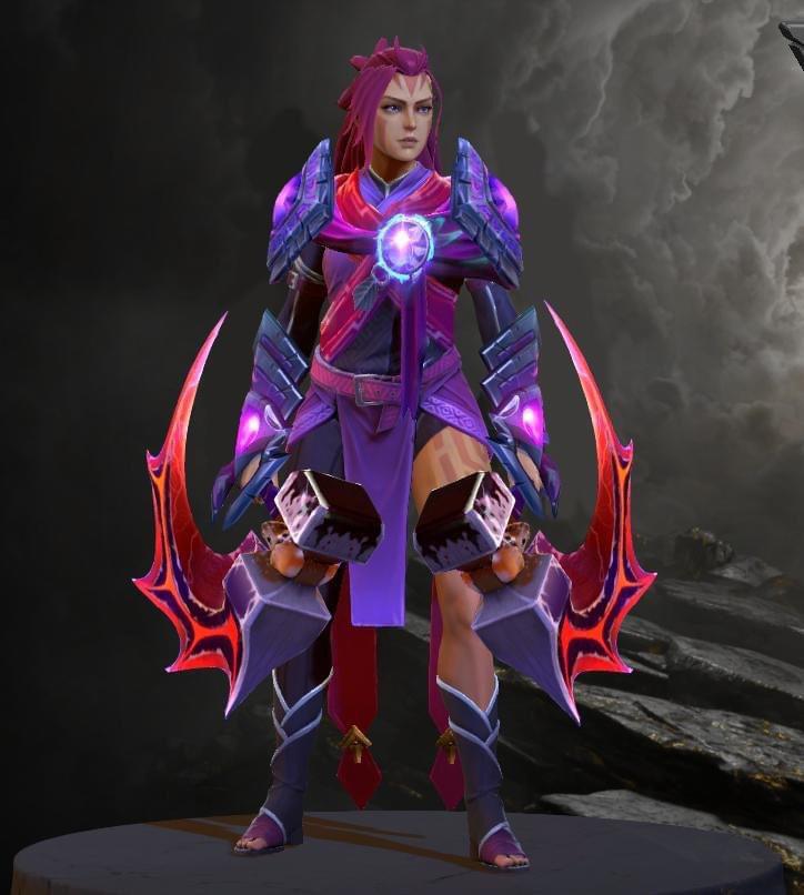 reddit上做的全饰品女敌法图