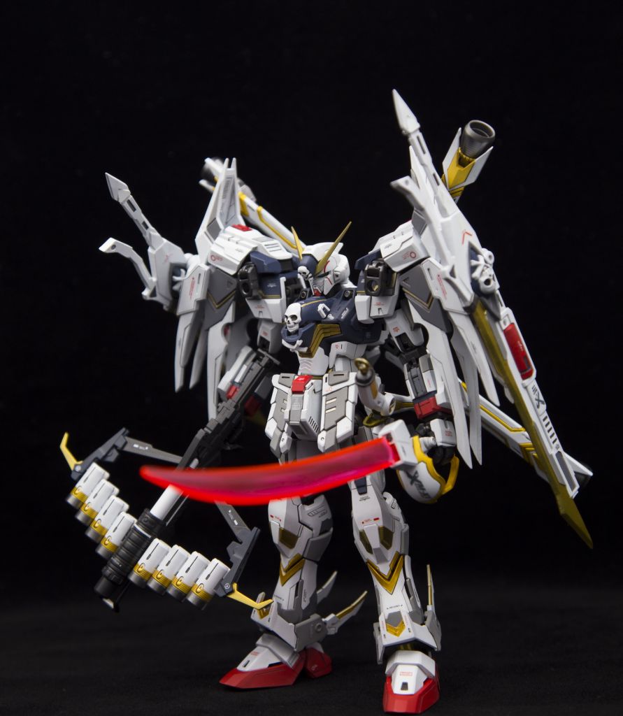 拼装x1全装备海盗高达加改件