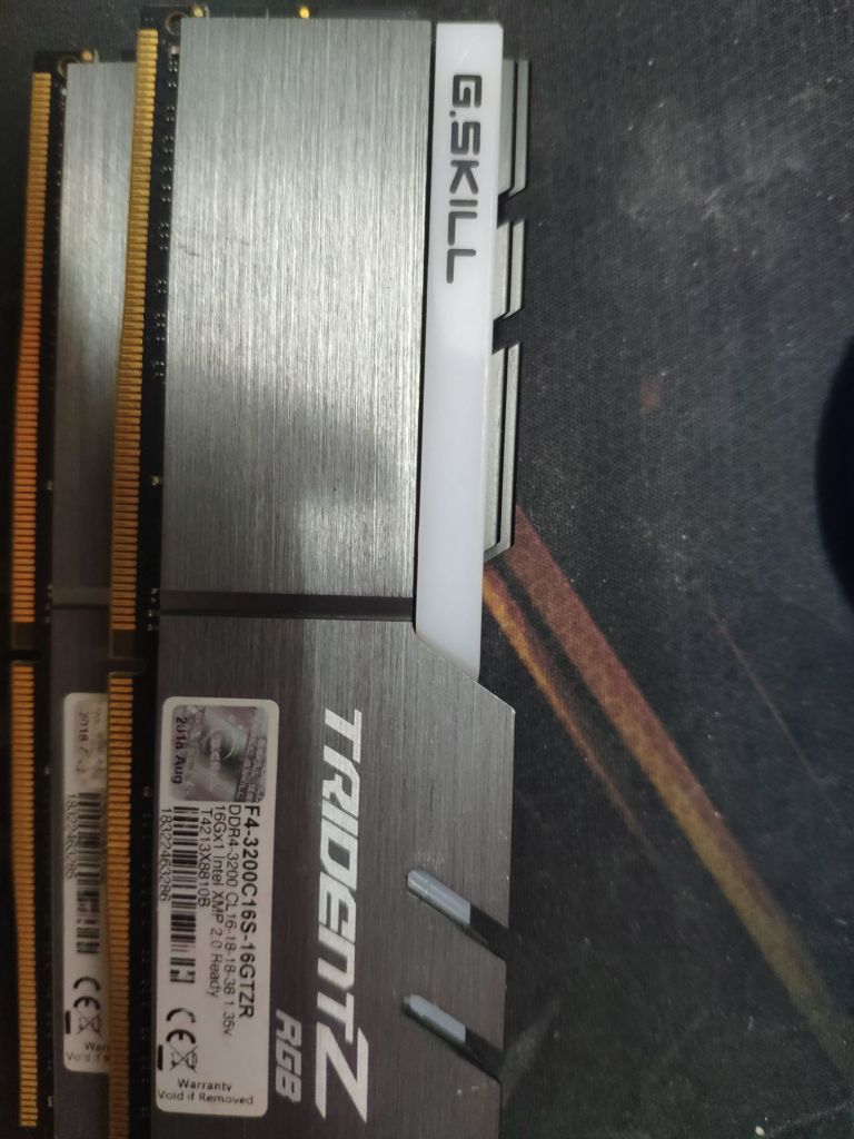 电脑硬件芝奇幻光戟3200c1416gx28x2