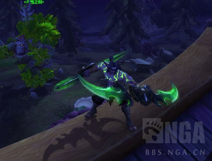 100还原伊利丹幻化圆了年轻时的梦