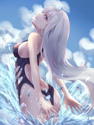 桃子氵已经开始放泳装饼了那我先放一个蒂蒂泳装桃子在这里