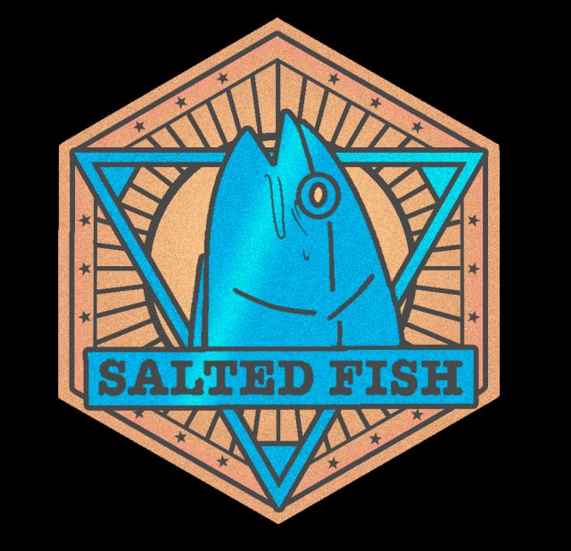 明日方舟-罗德岛驻艾泽拉斯大使馆 求一个高清salted fish徽章图片