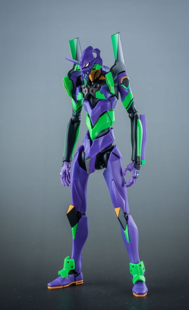 可动成品万代robot魂no268eva初号机