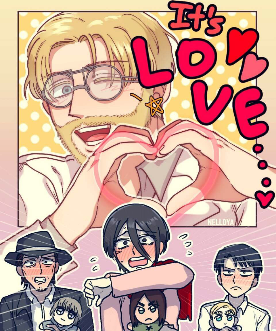 有没有关于进击的巨人一些很搞笑或恶趣味的图片?